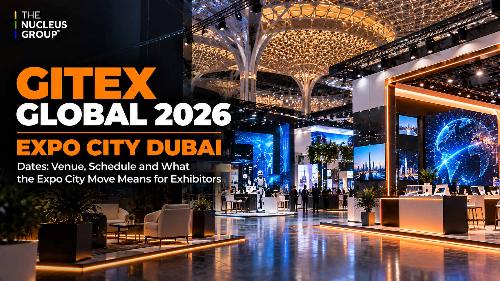 GITEX Global 2026 exhibition hall at Expo City Dubai